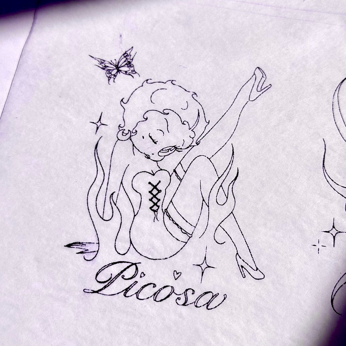 Betty boop picosa