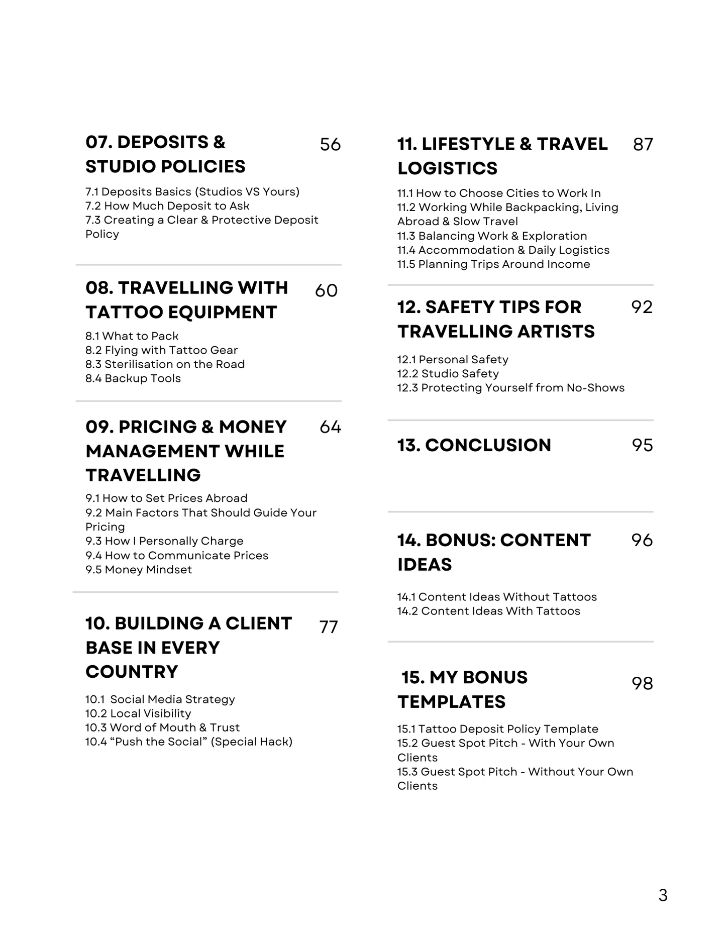 Travel & Tattoo - How to Become a Fully Booked Traveling Tattoo Artist